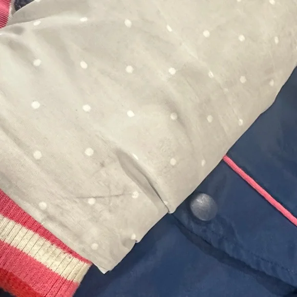 Mini Boden Navy Unicorn Puffer Jacket - Picture 4 of 11